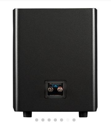 InRoom Mini Sub with RackAmp 300 (4-ohm woofer enclosure painted finish)