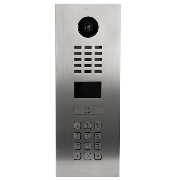 D2201KV Interphone Vidéo IP, Acier inoxydable V2A, brossé


