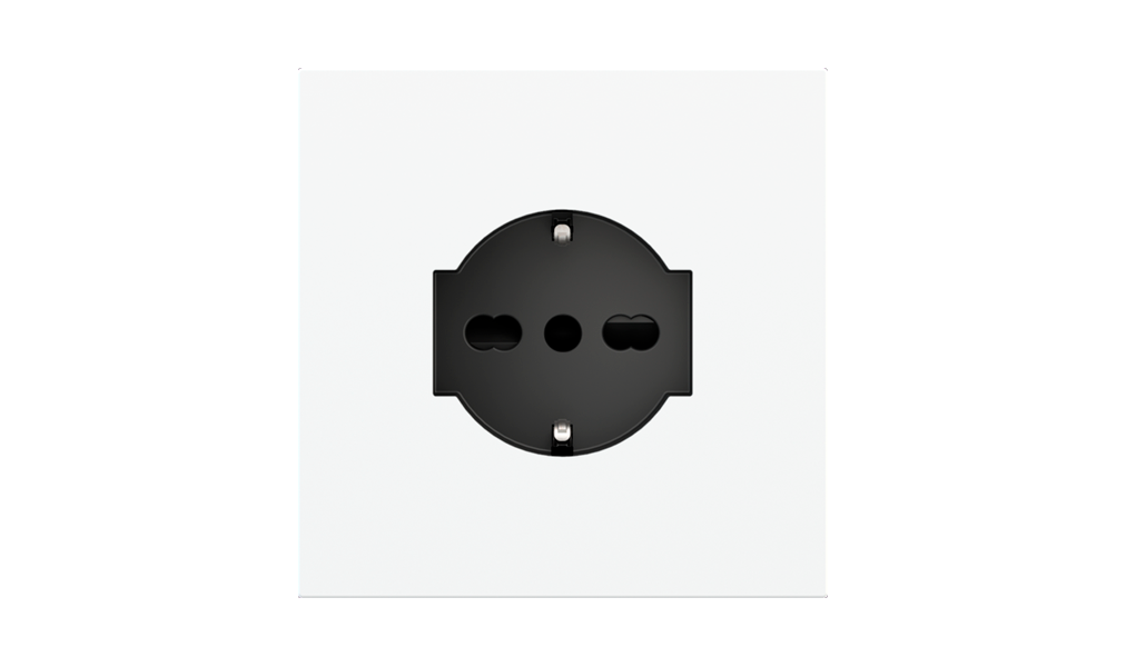 Square magnetic plate (60x60 mm window) Proxima series Metal Bronze Corked