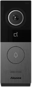 X series single button SIP door intercom with dual cameras