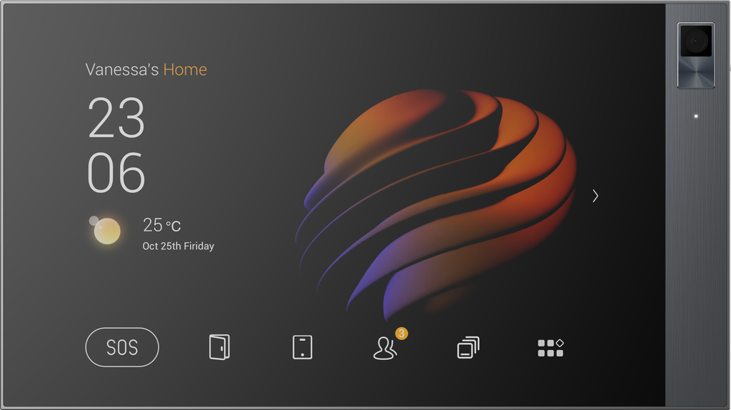 8-inch touch screen Andriod based Control Pannel