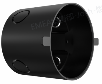 In-wall installation box for CT61-PoE