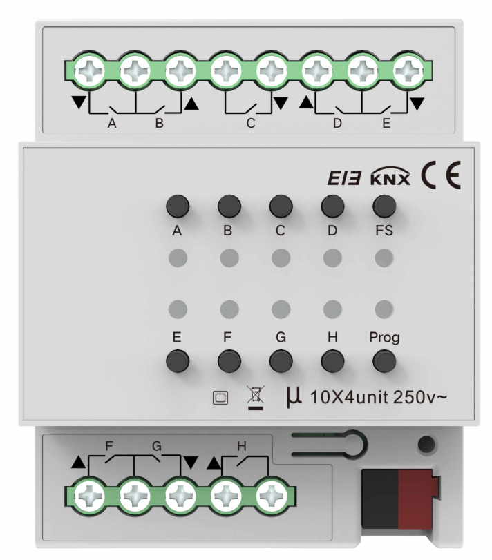 Quad-Channel Curtain Module (KNX)