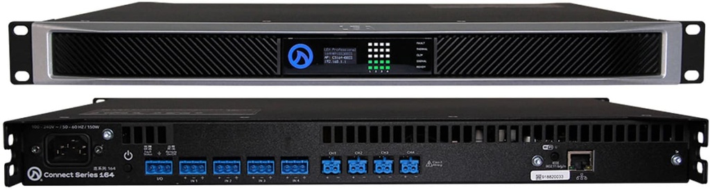 LEA Network Connect Series 164 Power Amplifier | 4-Channel x 160W