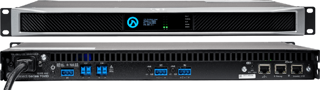 LEA Dante Connect Series 702D | 2-Channel x 700W