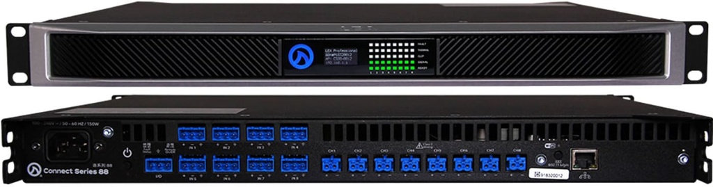LEA Network Connect Series 88 | 8-Channel x 80W