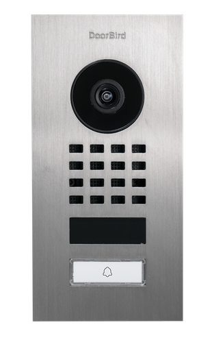 [DRB-423866782] D1101V Montage encastré Interphone Vidéo IP, Acier inoxydable V2A, brossé

