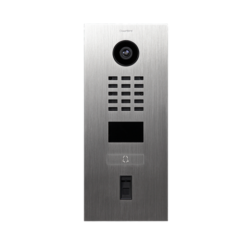 [DRB-429615131] D2201FV Fingerprint 50 Interphone Vidéo IP, Acier inoxydable V2A, brossé

