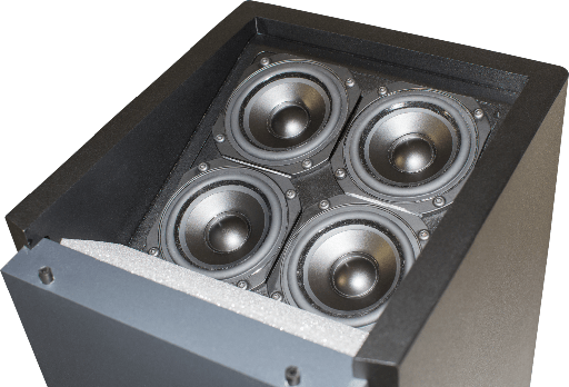 [TRI-25030-6000-1] Triad InRoom Silver LR-H (veneer finish)