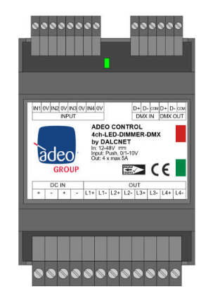 [ADE-4ch-LED-DIMMER-DMX] 4ch-LED-DIMMER-DMX