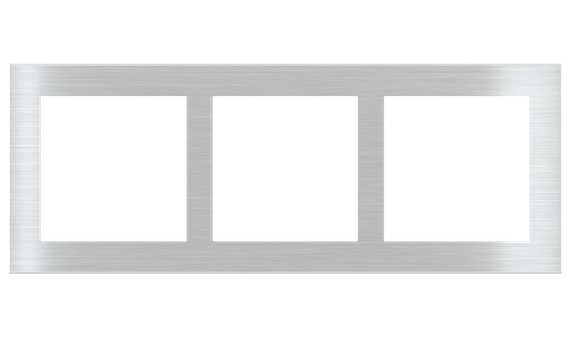 [EK-D3P-FVC] Rectangular Plate Deep (FF/71/20Venti) (87x229) 3 windows (55x55)+(55x55)+(55x55) Fenix NTM Green Commodore