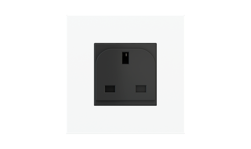 [EK-PQA-P-SBV] Square magnetic plate (45x45 mm window) Proxima series Metal Quantum Carbon