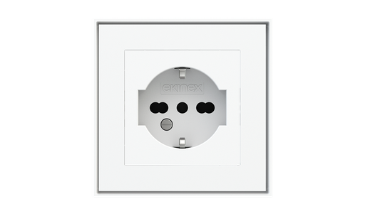 [EK-PSC-DE-GBC] Square Painted Cover DE socket (55x55) Metal Brass 26