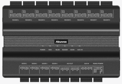 [AKV-A095S-Black] Smart access controller for 4 doors