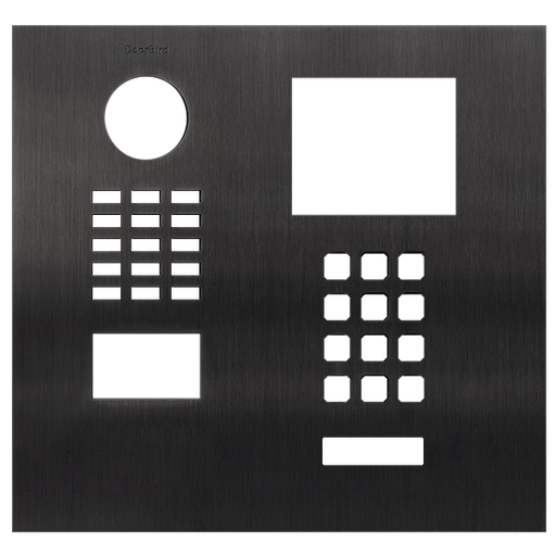 [DRB-423867826] D2x01IKH Face avant, Finition titane par revêtement PVD, acier inoxydable, brossé

